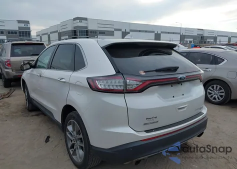 2015 Ford Edge Titanium z USA, uszkodzony, nr VIN 2FMTK3K96FBB73125